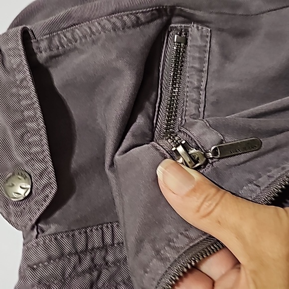 Max Jeans Gray Jacket Small - Picture 7 of 9